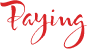 paying