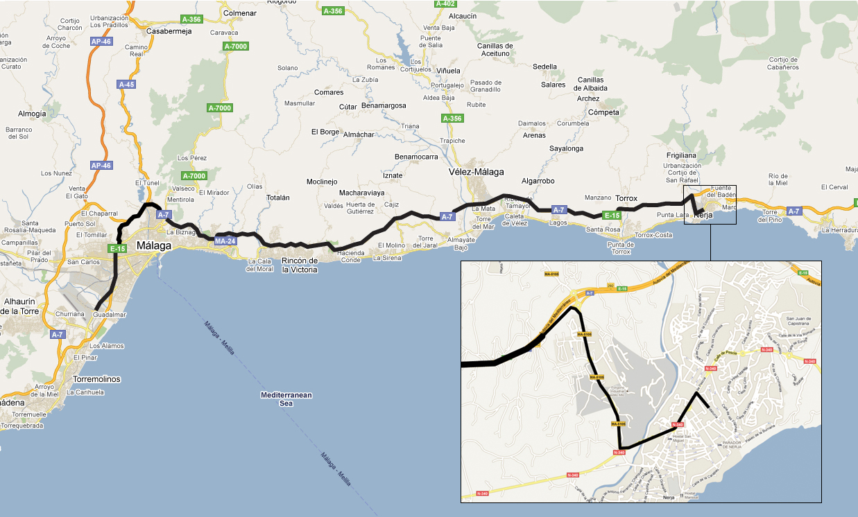 route map